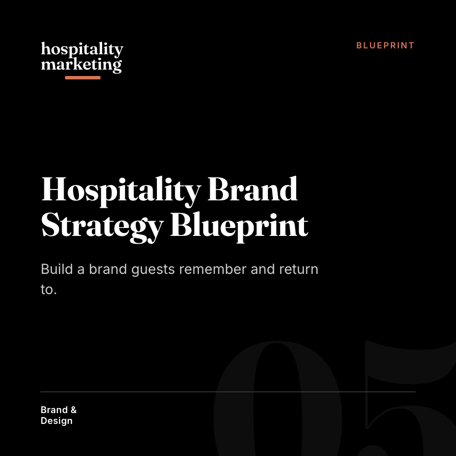 Hospitality Brand Strategy Blueprint