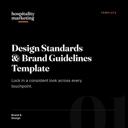 Design Standards & Brand Guidelines Template