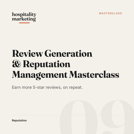Review Generation & Reputation Management Masterclass