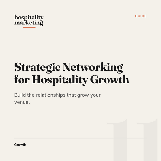Strategic Networking for Hospitality Growth